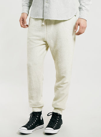 Very Goods  LTD EVEREST ECRU LOOPBACK JOGGERS - Men's Pants - Clothing -  TOPMAN USA