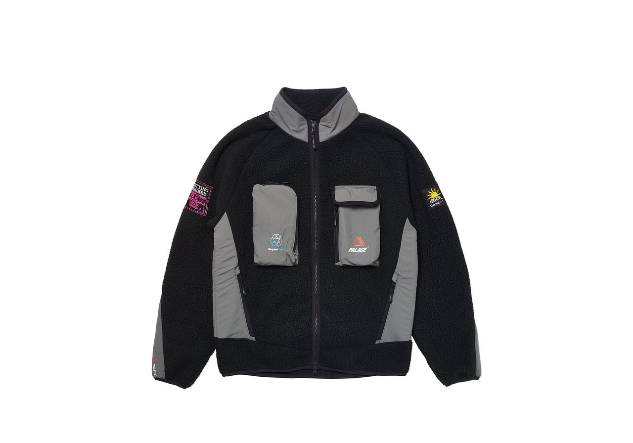 ジャケット・アウター PALACE POLARTEC FULL ZIP FUNNEL L 1734707986-palace-winter-22-