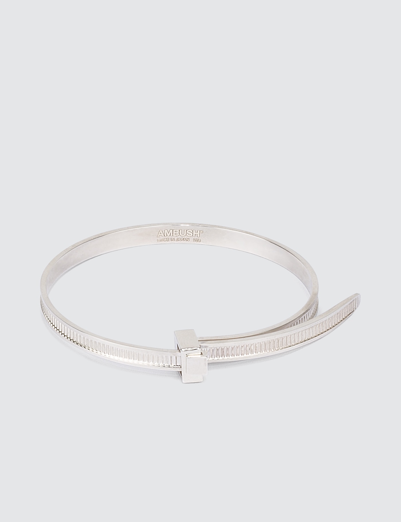 Very Goods | AMBUSH - SSS Zip Tie Bracelet | HBX