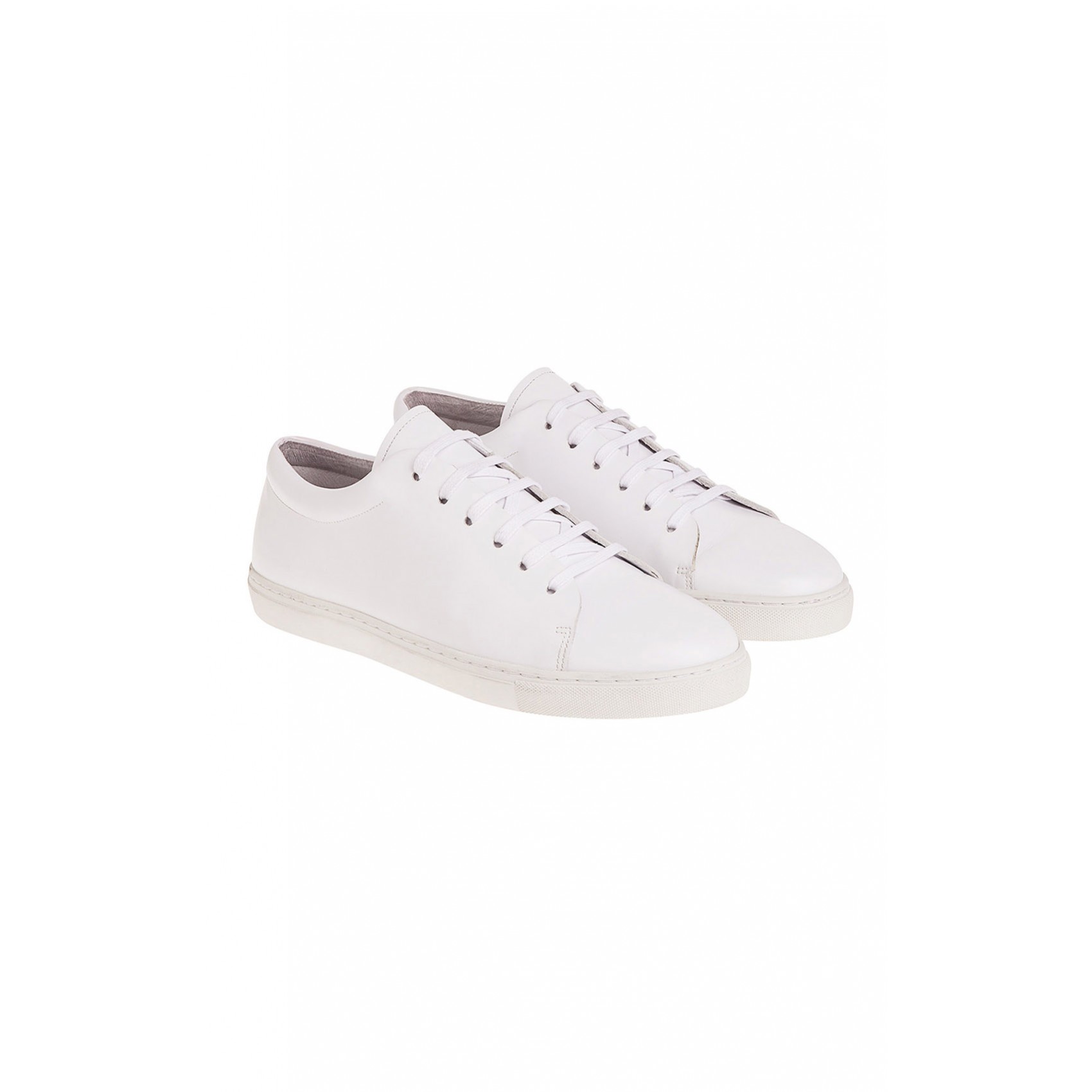 Very Goods | Sandro SPACE Leather Low Top Sneakers at Sandro US