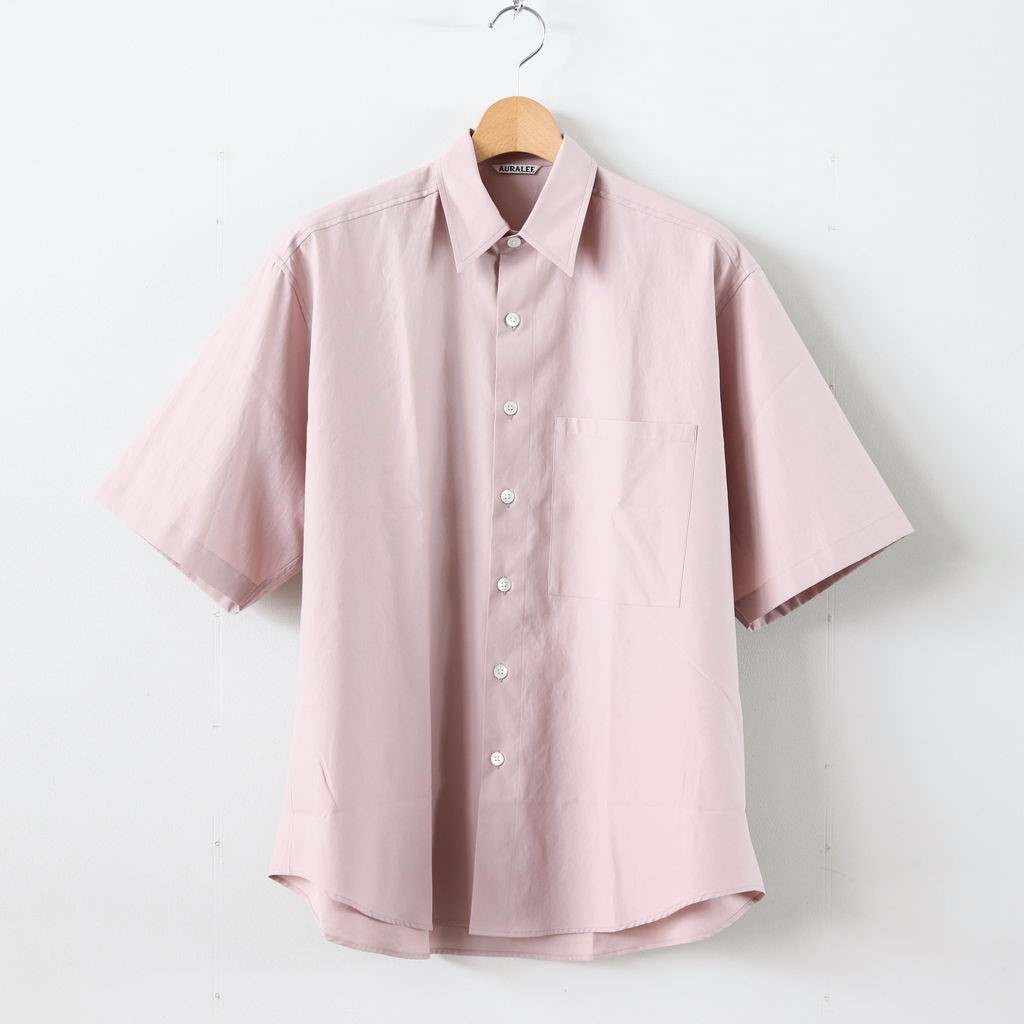 23ss 新品 AURALEE BIG HALF SLEEVED SHIRT - シャツ