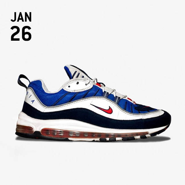 nike air max 98 qs thunder blue nike air max 98 qs thunder blue
