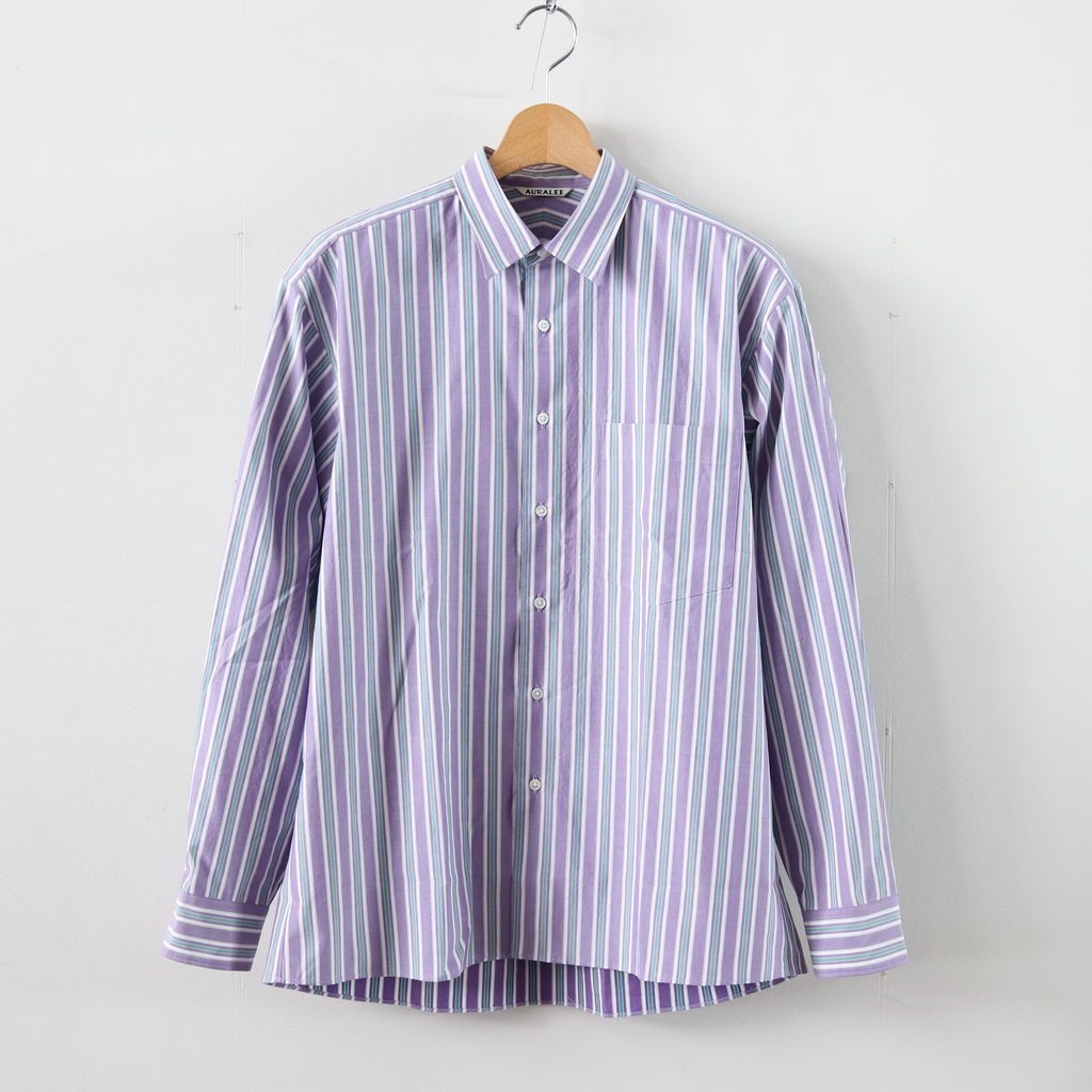 Very Goods | AURALEE | オーラリー WASHED FINX TWILL STRIPE