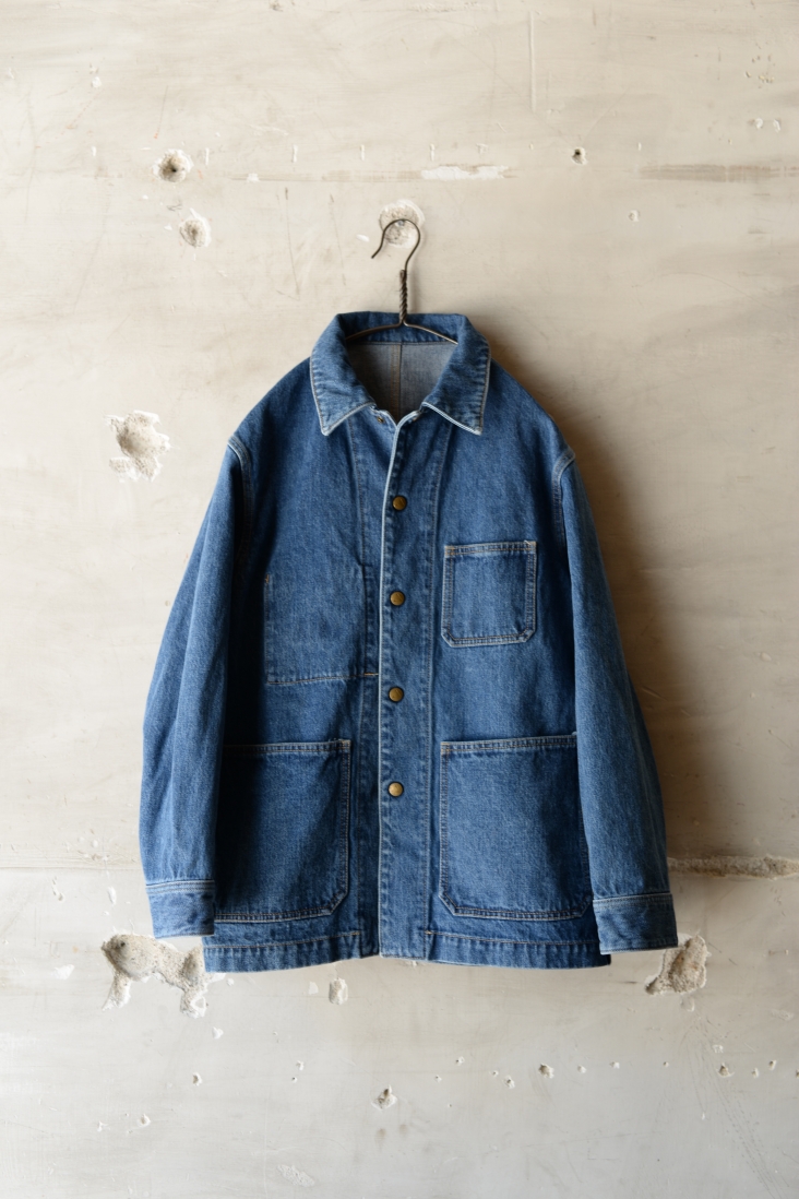 KUON 奄美大島泥染カバーオール kuon デニム カバーオール KUON