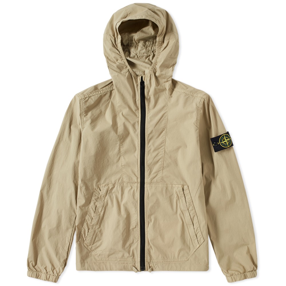 Very Goods | Stone Island Tela Parachute Hooded Jacket (Beige)