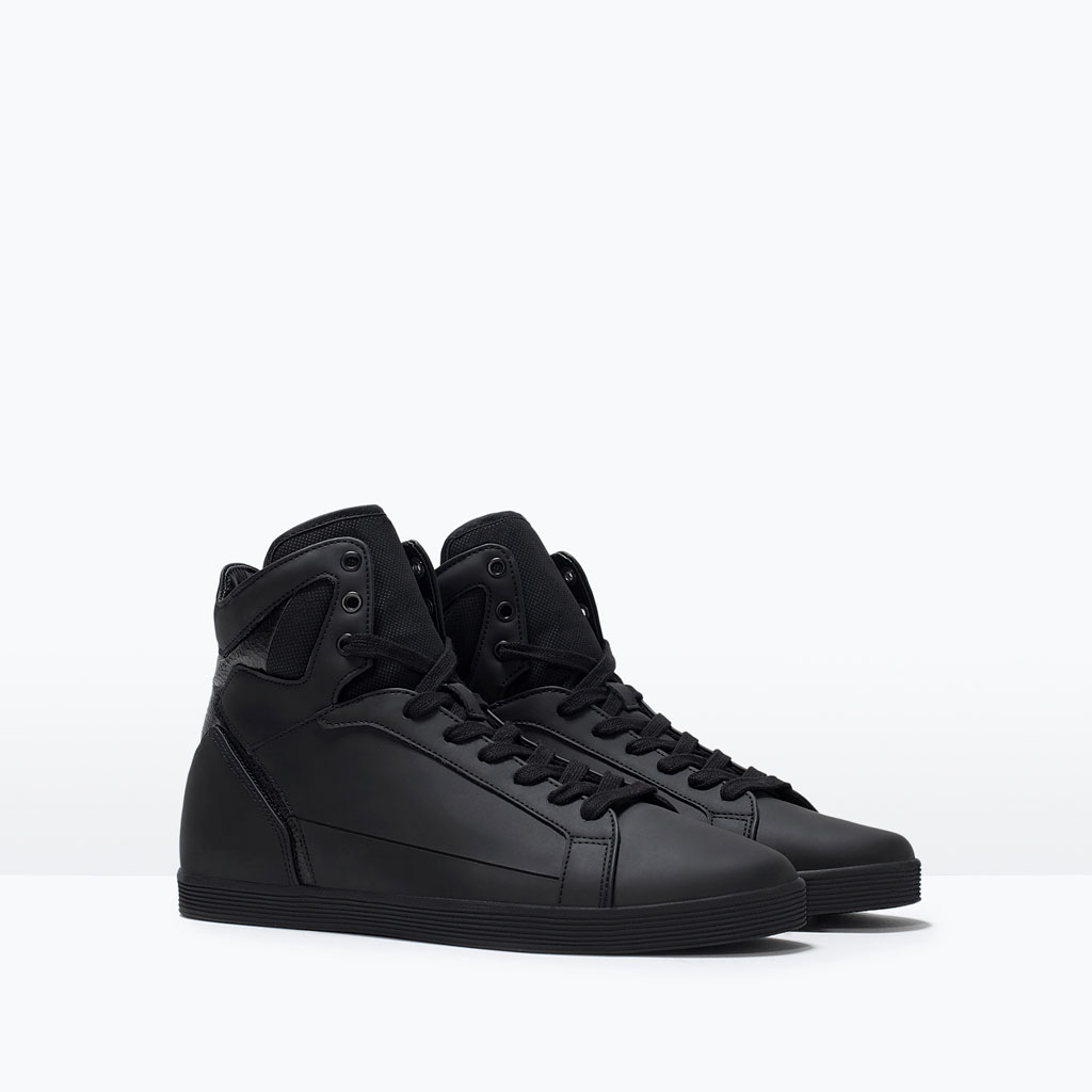 Zara man shop shoes high top