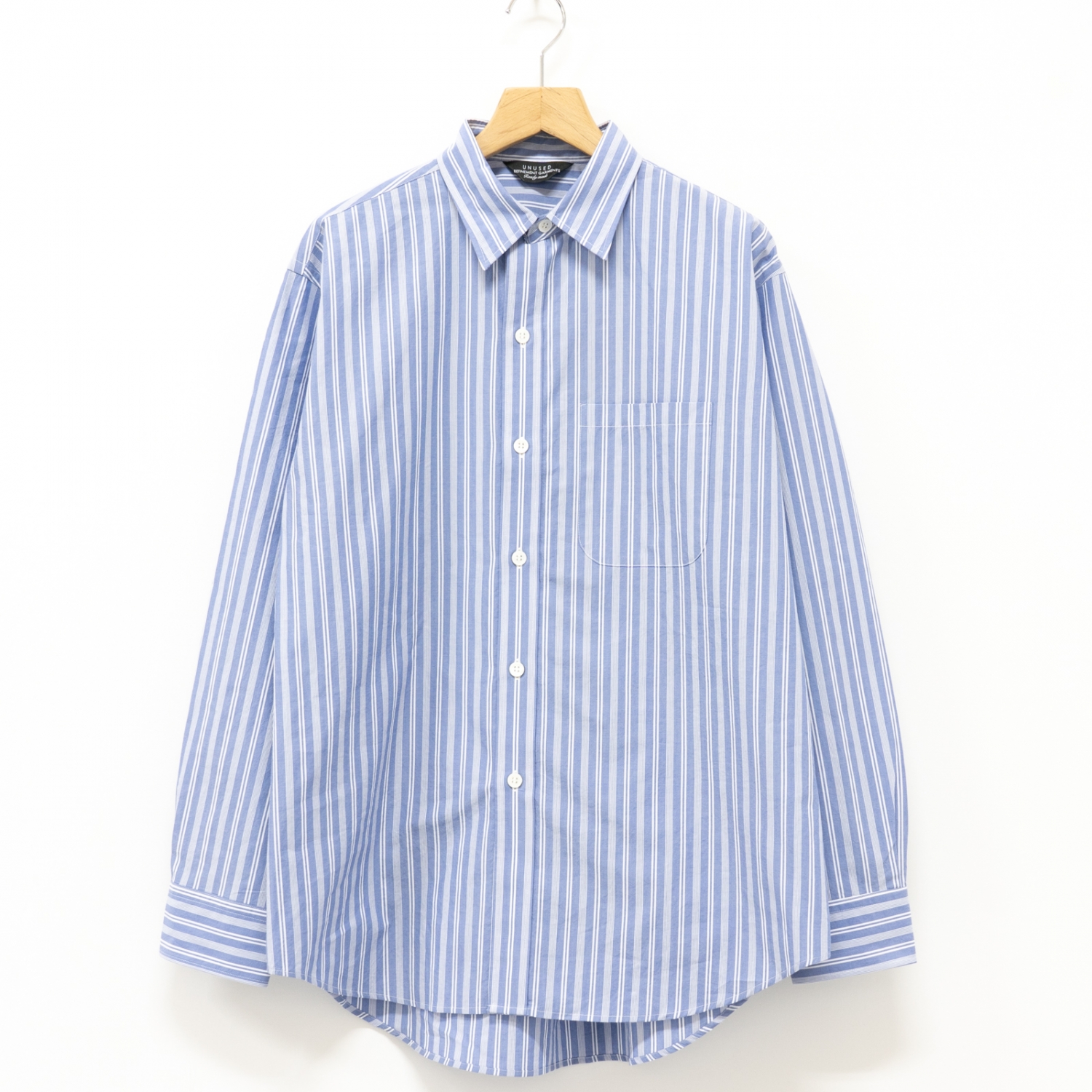 Very Goods | UNUSED * US1777 Stripe L/S Shirt * Sax Stripe | public