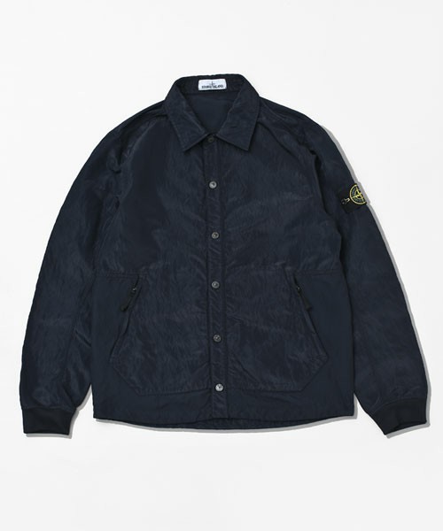 茄子紺 stone island ストーンアイランド コーチジャケット XLサイズ