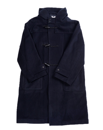 約57cm身幅CASHMERE WOOL MOSSER BIG DUFFLE COAT