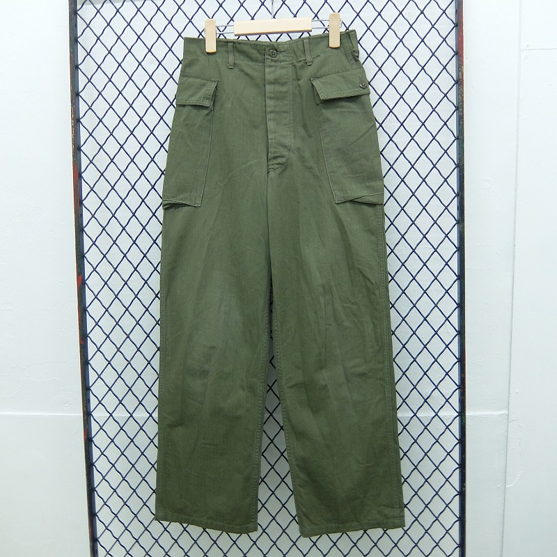 Very Goods Ww2 U S Army M 43 Hbt Trousers Cocky Crew Store Antiques Amp Old Clothing 大阪 アメリカ村 アンティーク雑貨 Amp ビンテージ古着