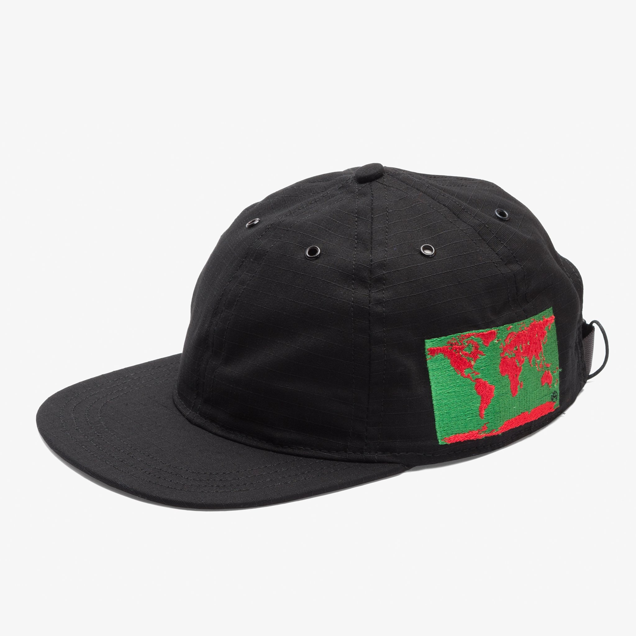 Very Goods | LQQK Studio World Map Cap (Black) – Bows and Arrows