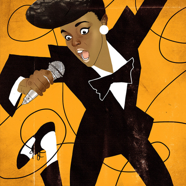 Artists tributes. Жанель Монэ рисунки. Kevin Wada Art. Janelle Monáe the ARCHANDROID.