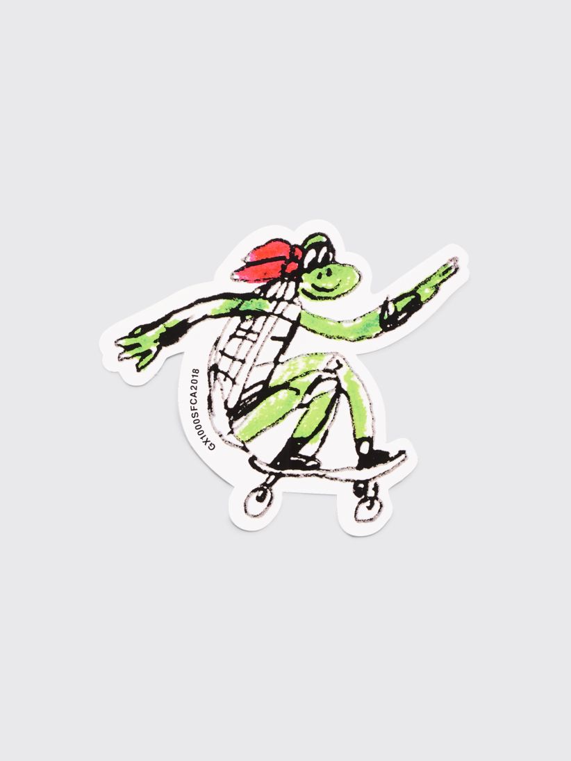 Very Goods | Très Bien - Sneeze Magazine x GX1000 Turtle Skate Sticker