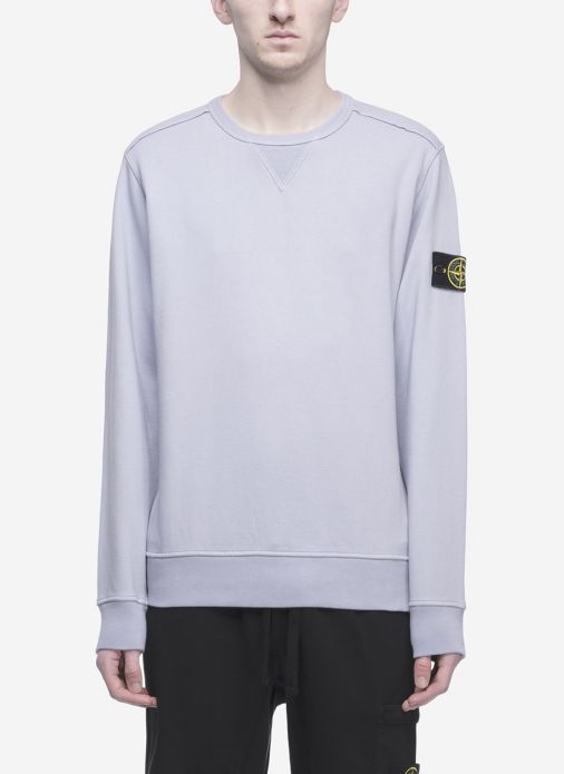 stone island sweatshirt lavender