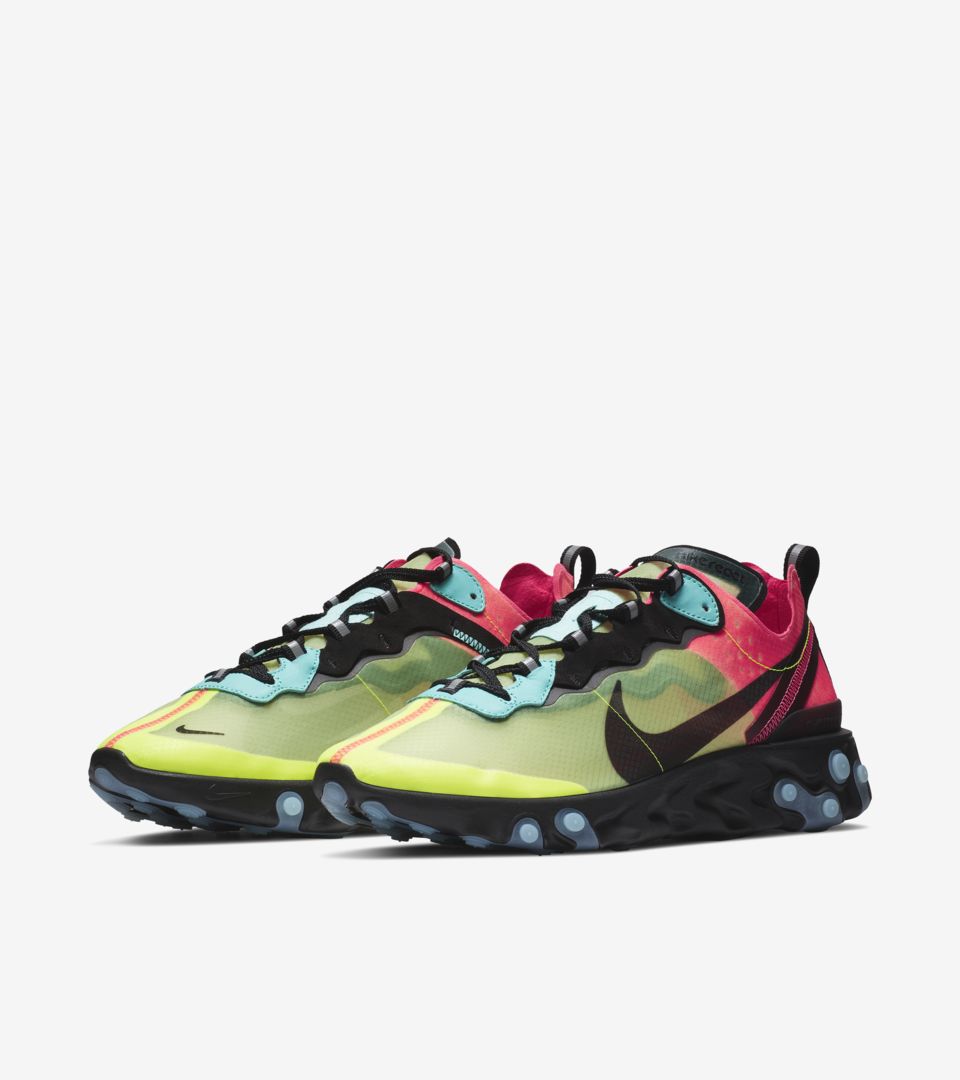 nike react element 87 volt racer pink