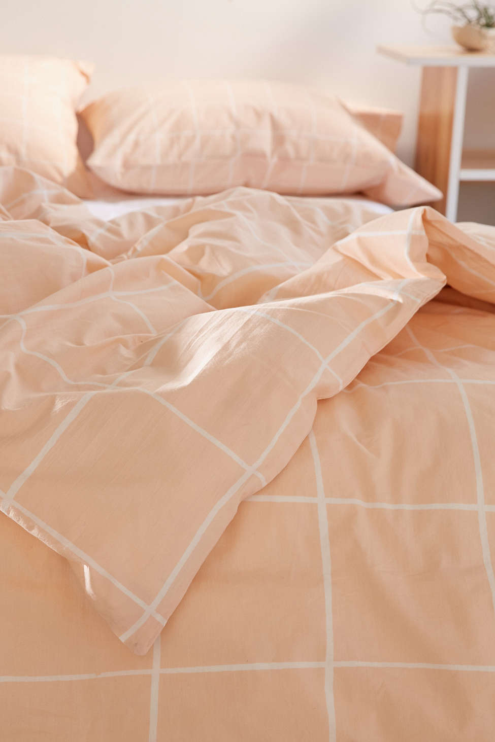 Very Goods Wonky Grid Duvet Cover Urban Outfitters