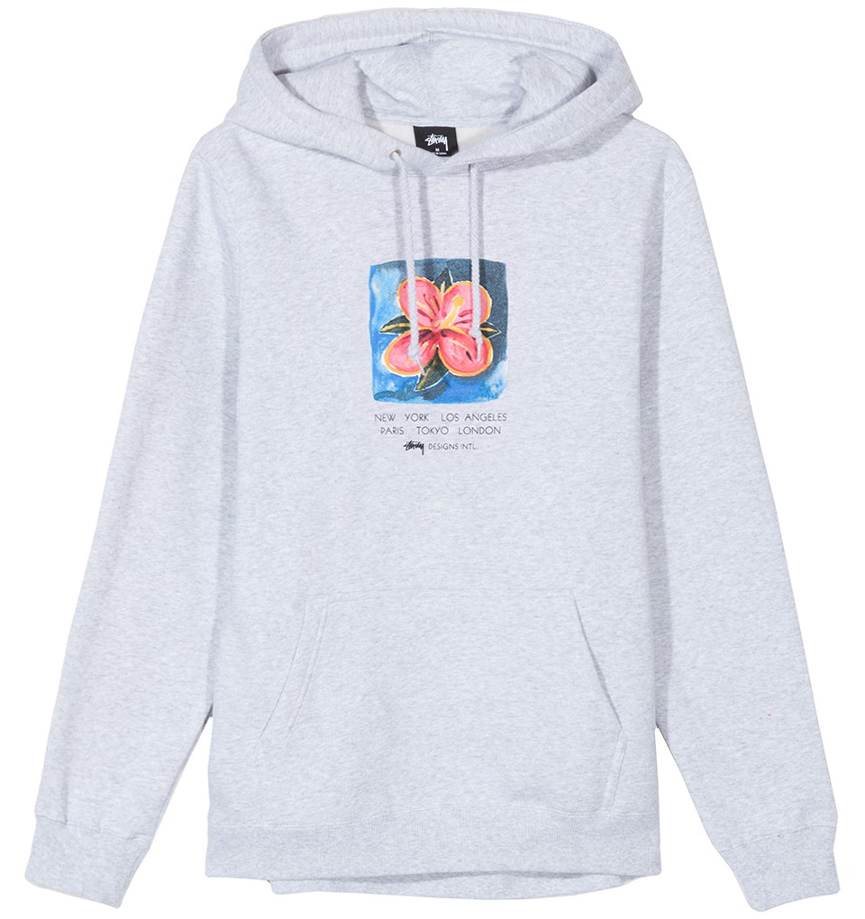 stussy hibiscus hoodie