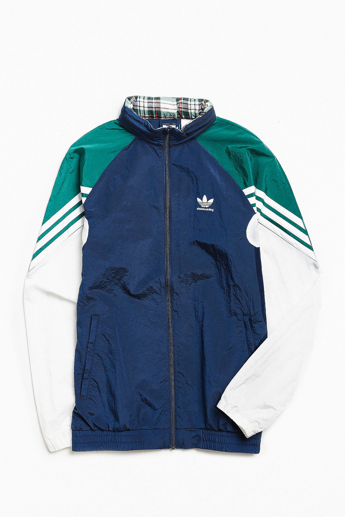 adidas skateboarding full zip track jacket