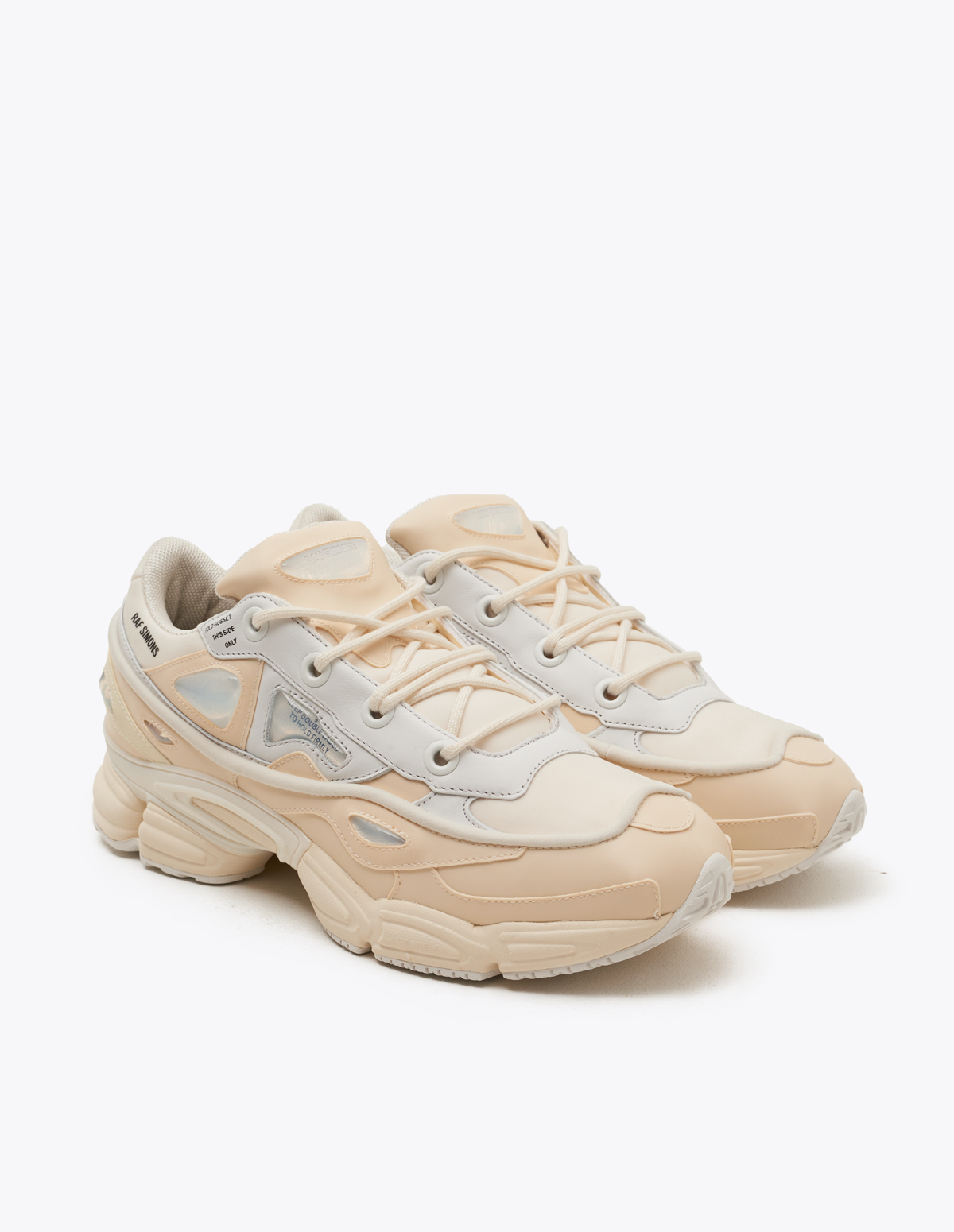 raf simons ozweego bunny cream