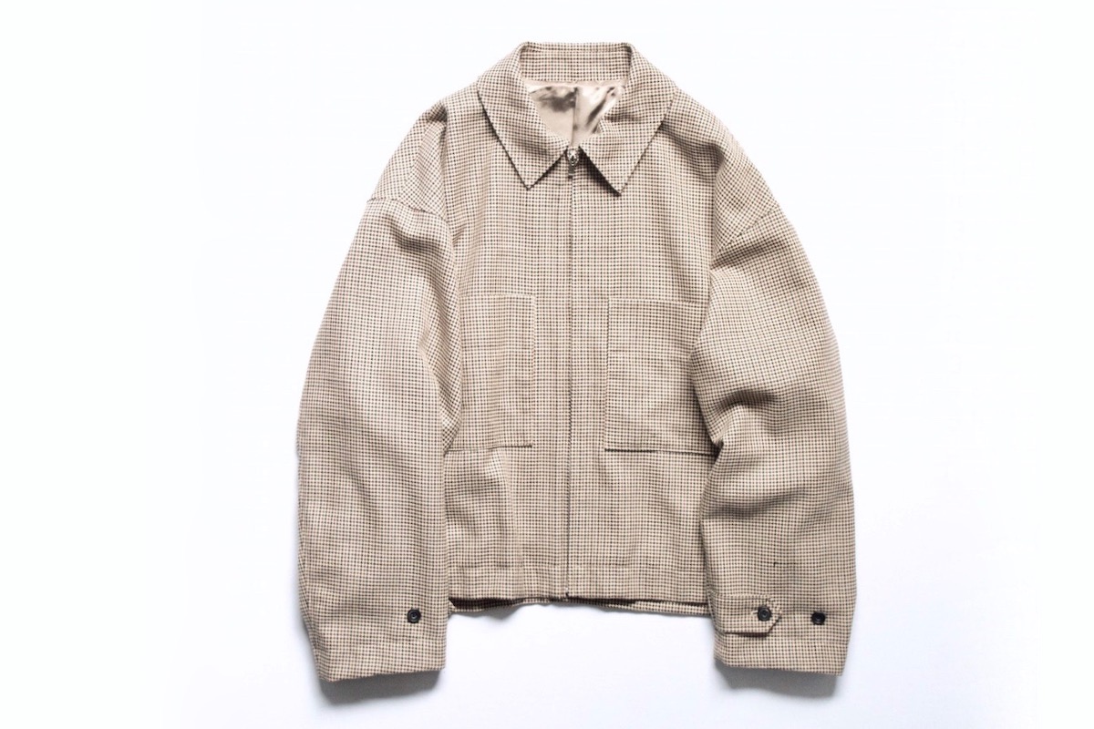 Very Goods | stein | OVER SLEEVE DRIZZLER JACKET (BEIGE) - FFC.