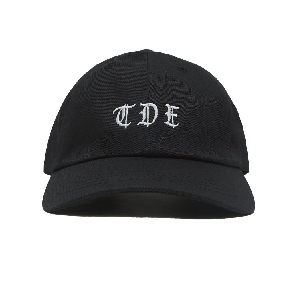 Very Goods | Old English TDE Hat (Black) – Top Dawg Apparel