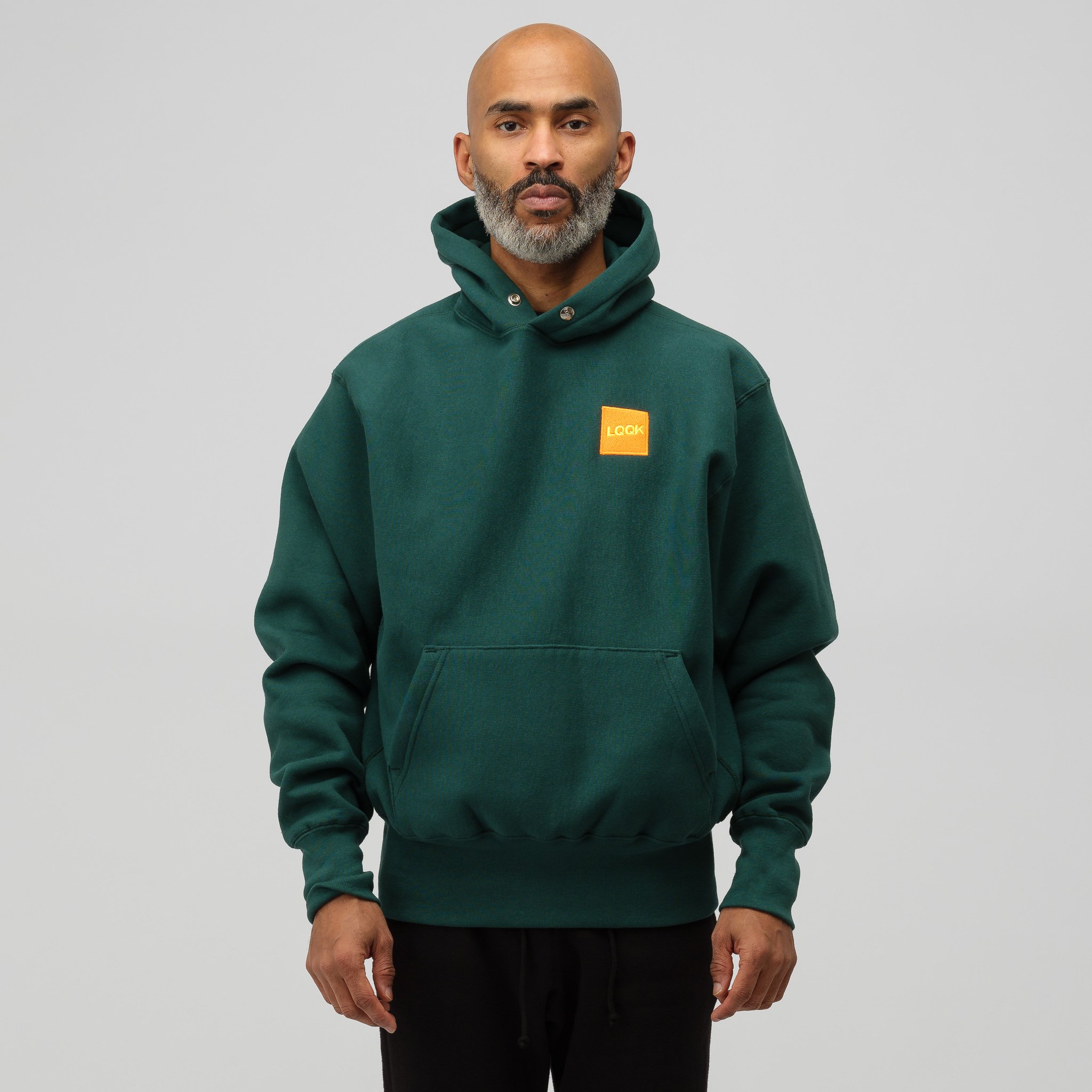 LQQK STUDIO SIGNATURE SNAP HOODIE - luknova.com