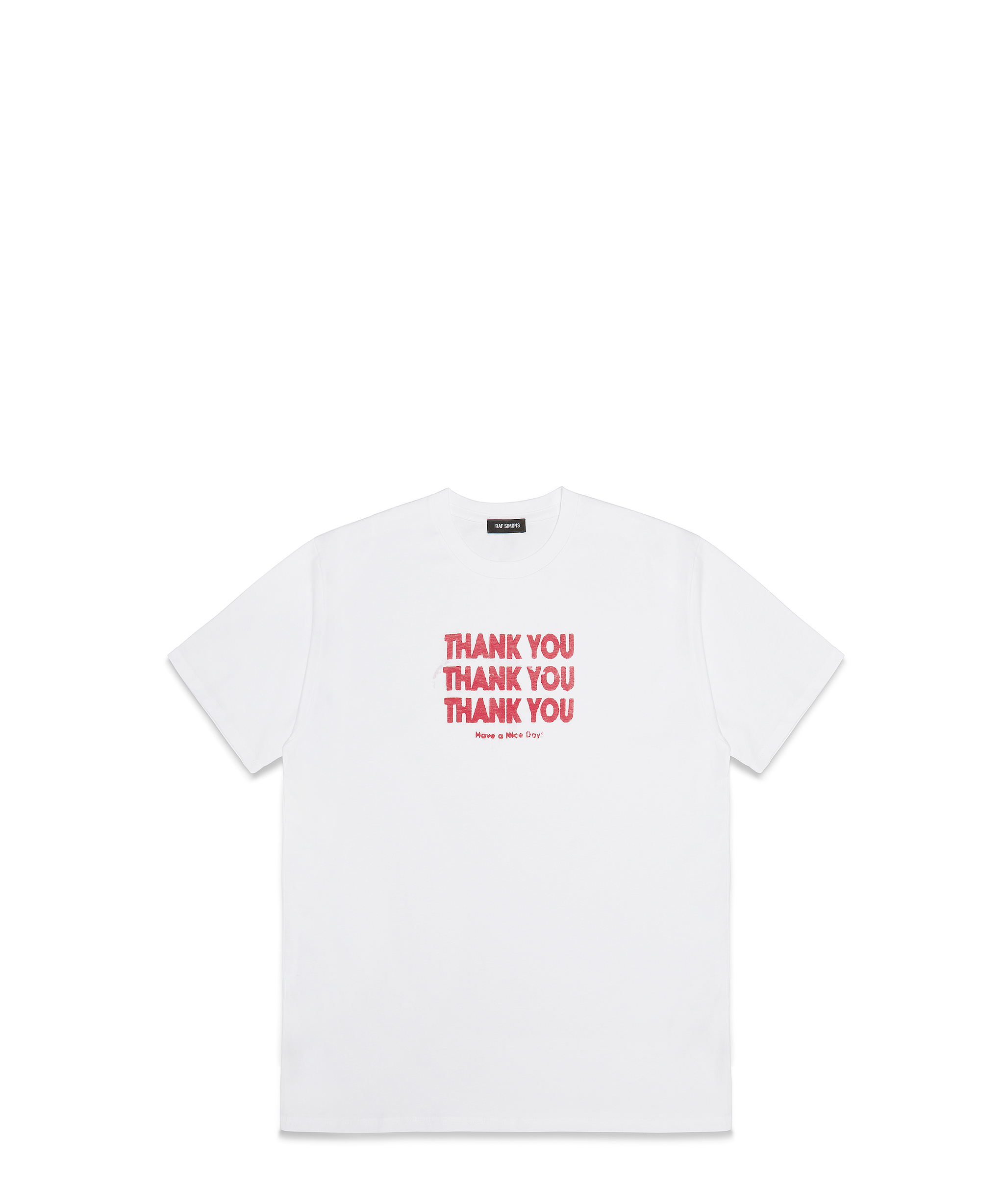 Very Goods | Raf Simons Thank you T shirt - Sneakerboy