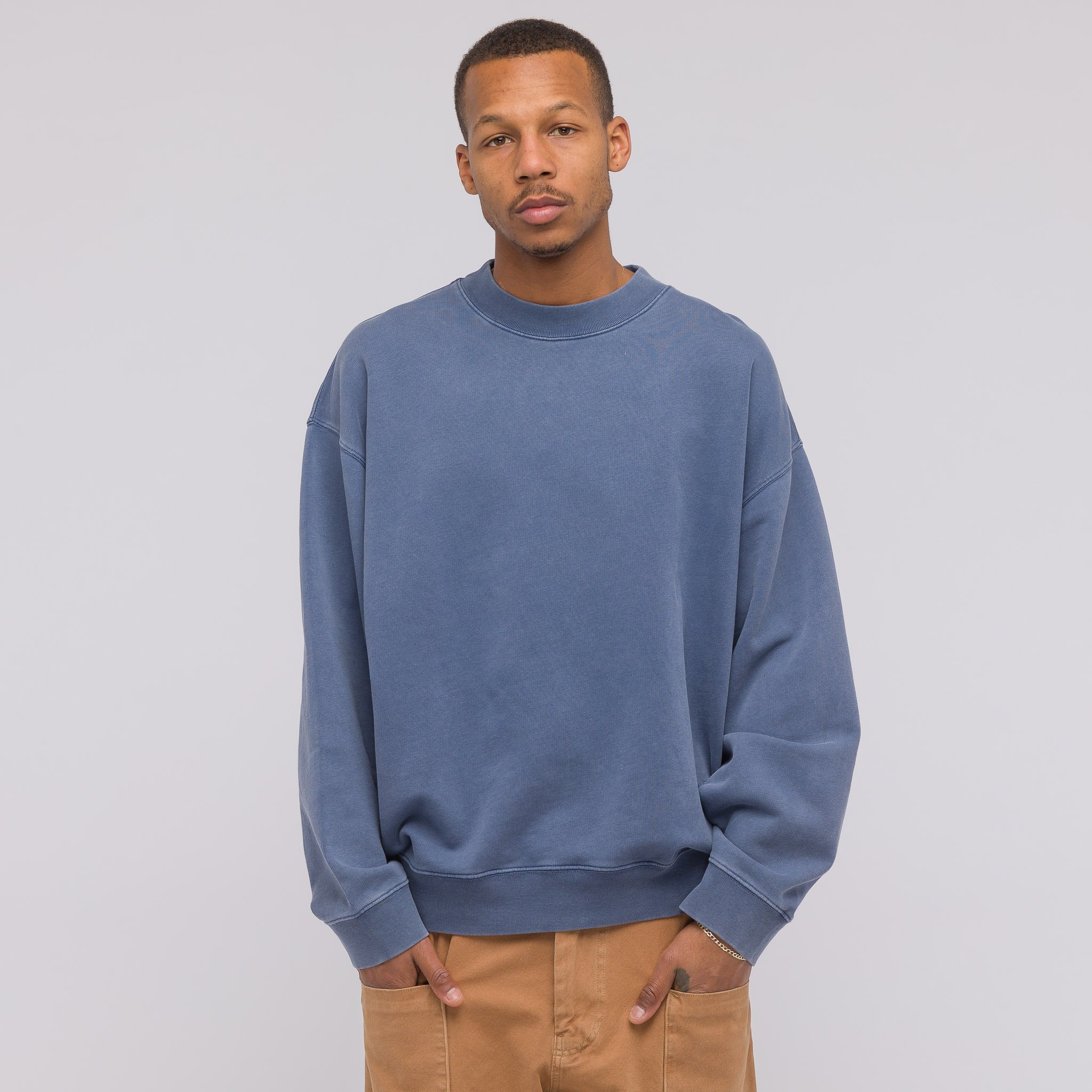 acne studios blue sweatshirt