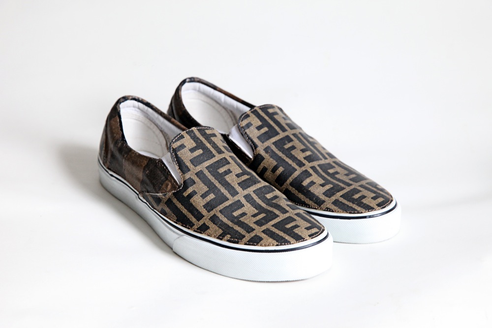 fendi slip ons