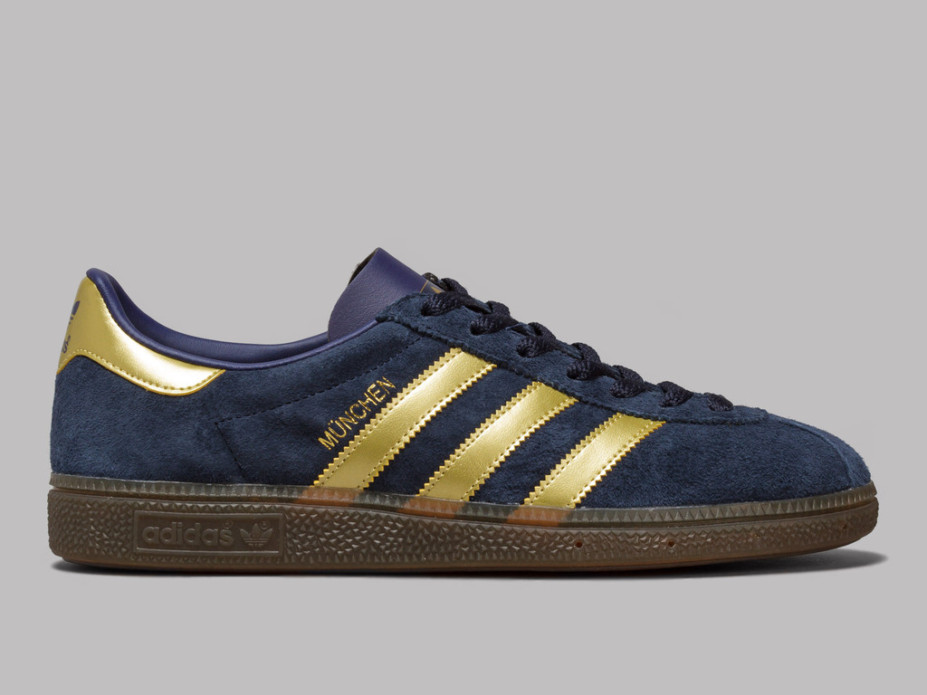 adidas munchen gold and navy