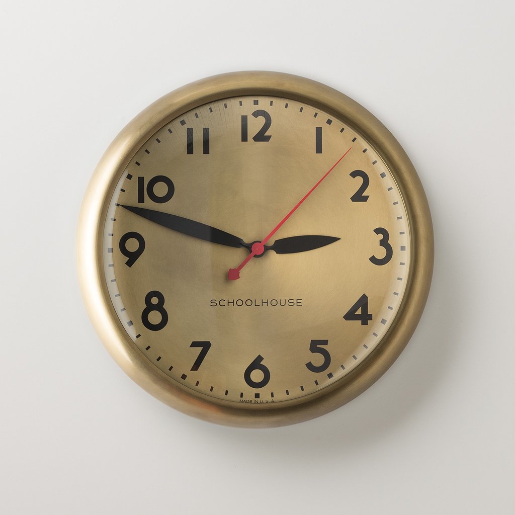 Very Goods | Kennedy Clock | Schoolhouse