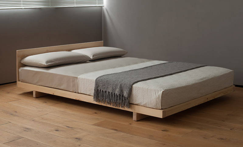 Very Goods | Kobe | Low Bed | Solid Wood | Natural Bed Company