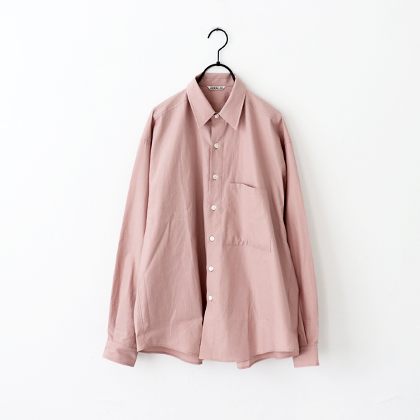 Very Goods | AURALEE オーラリー WASHED FINX TWILL BIG SHIRTS