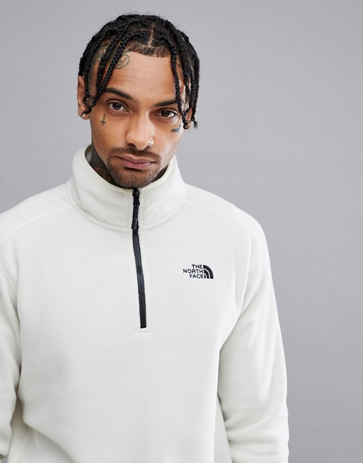 white north face fleece mens