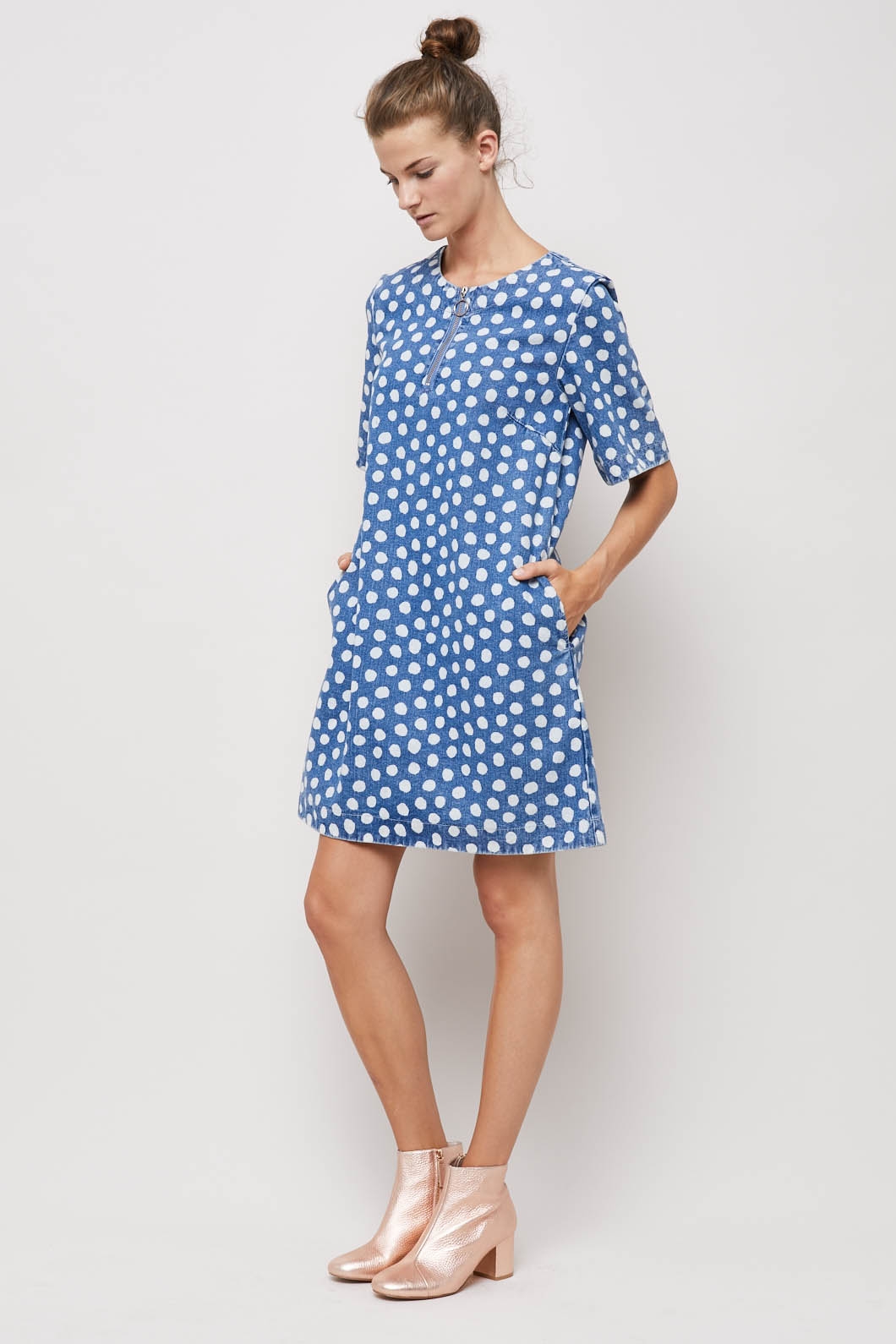 gorman denim dress