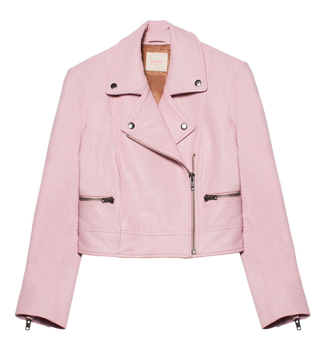 Very Goods | Gorman Online :: Pink Leather Jacket - Jackets and Coats ...