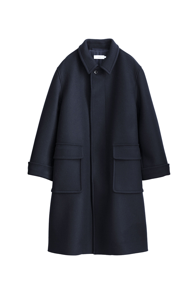 Very Goods | GraphpaperWool Cashmere Melton Coat - Graphpaper