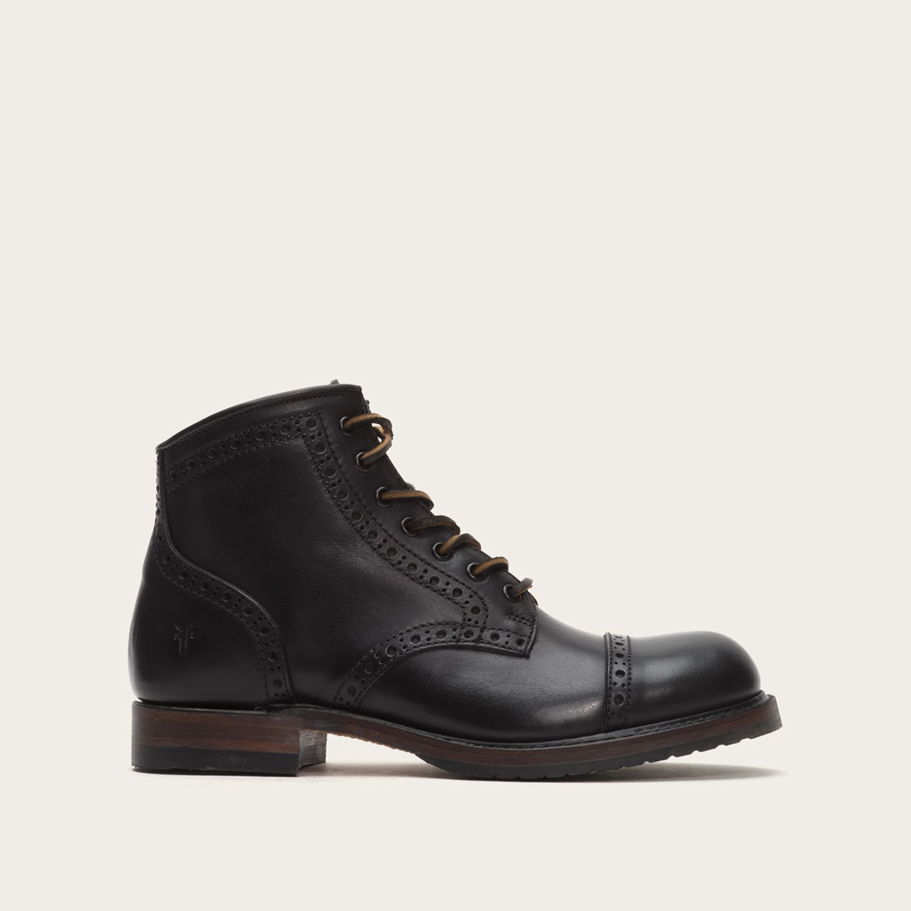 frye logan brogue cap toe