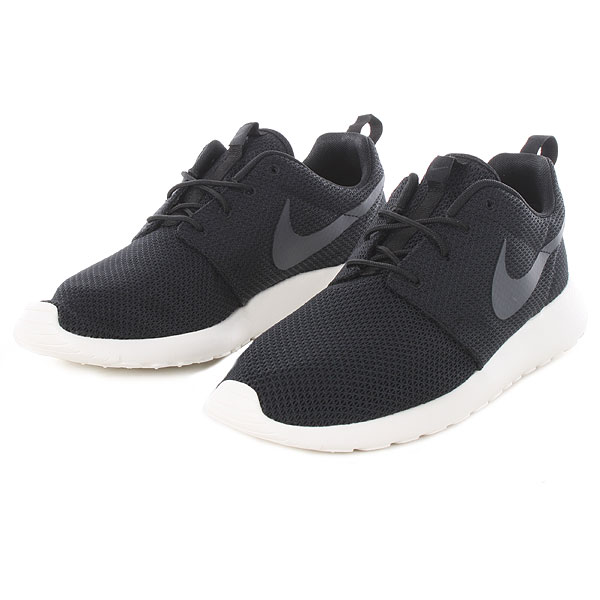 nike roshe run black anthracite sail