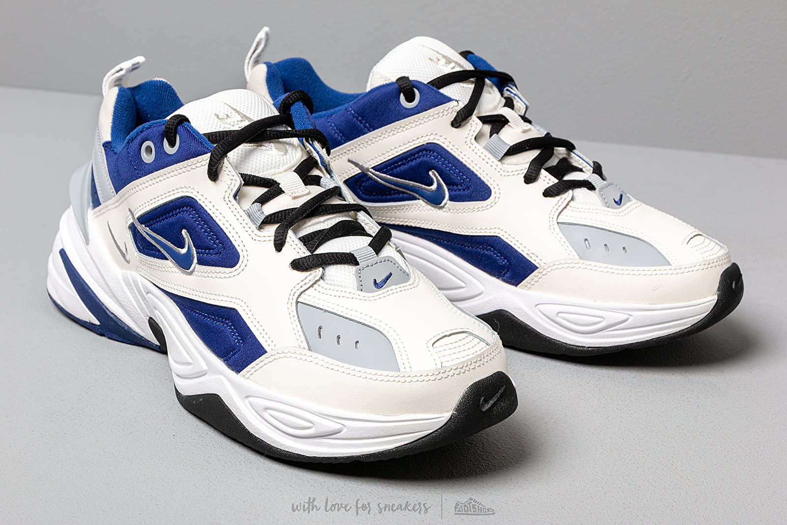 Very Goods | Nike M2K Tekno Sail/ Deep Royal Blue-Wolf Grey-White