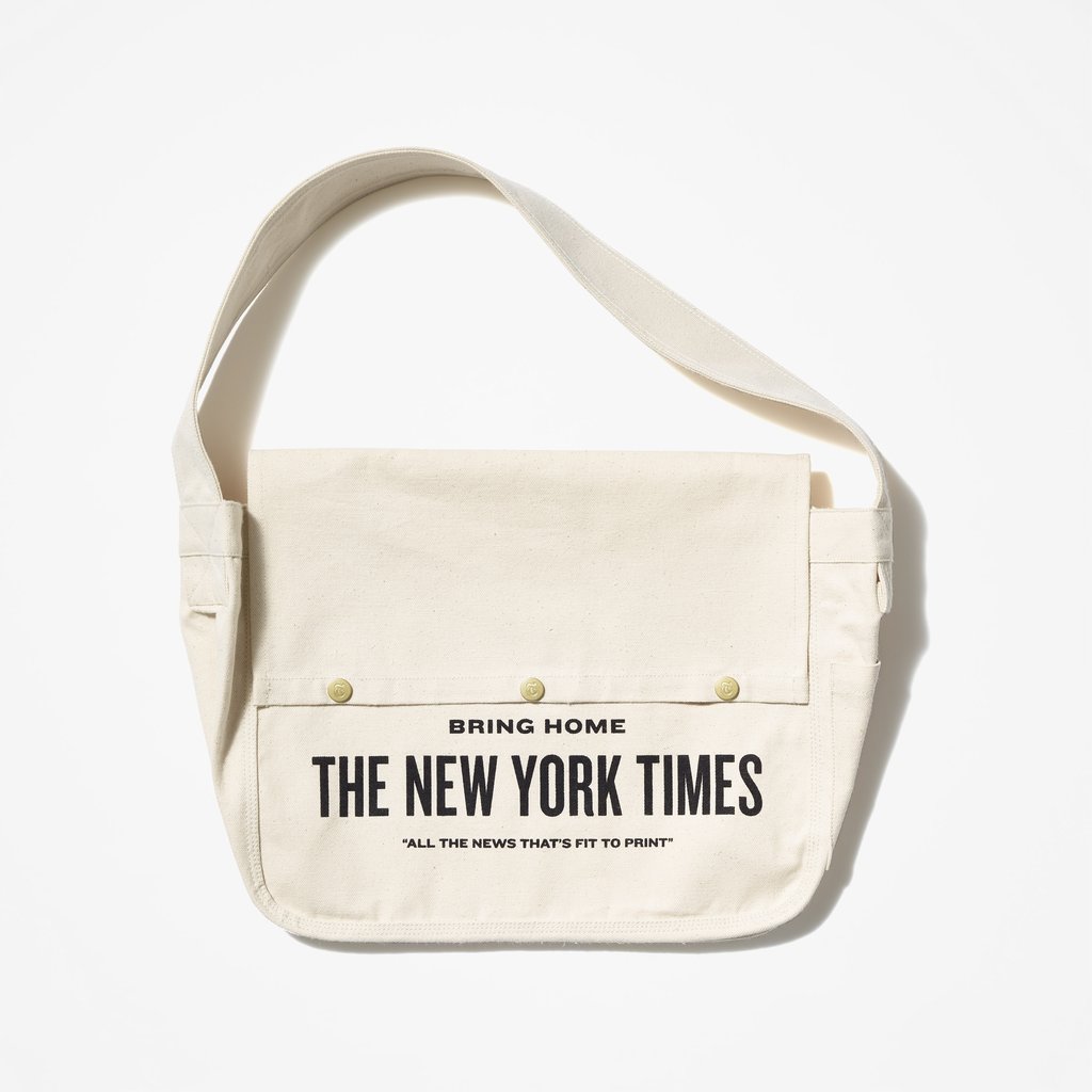 Very Goods | New York Times Newsie Messenger Bag – NYTStore