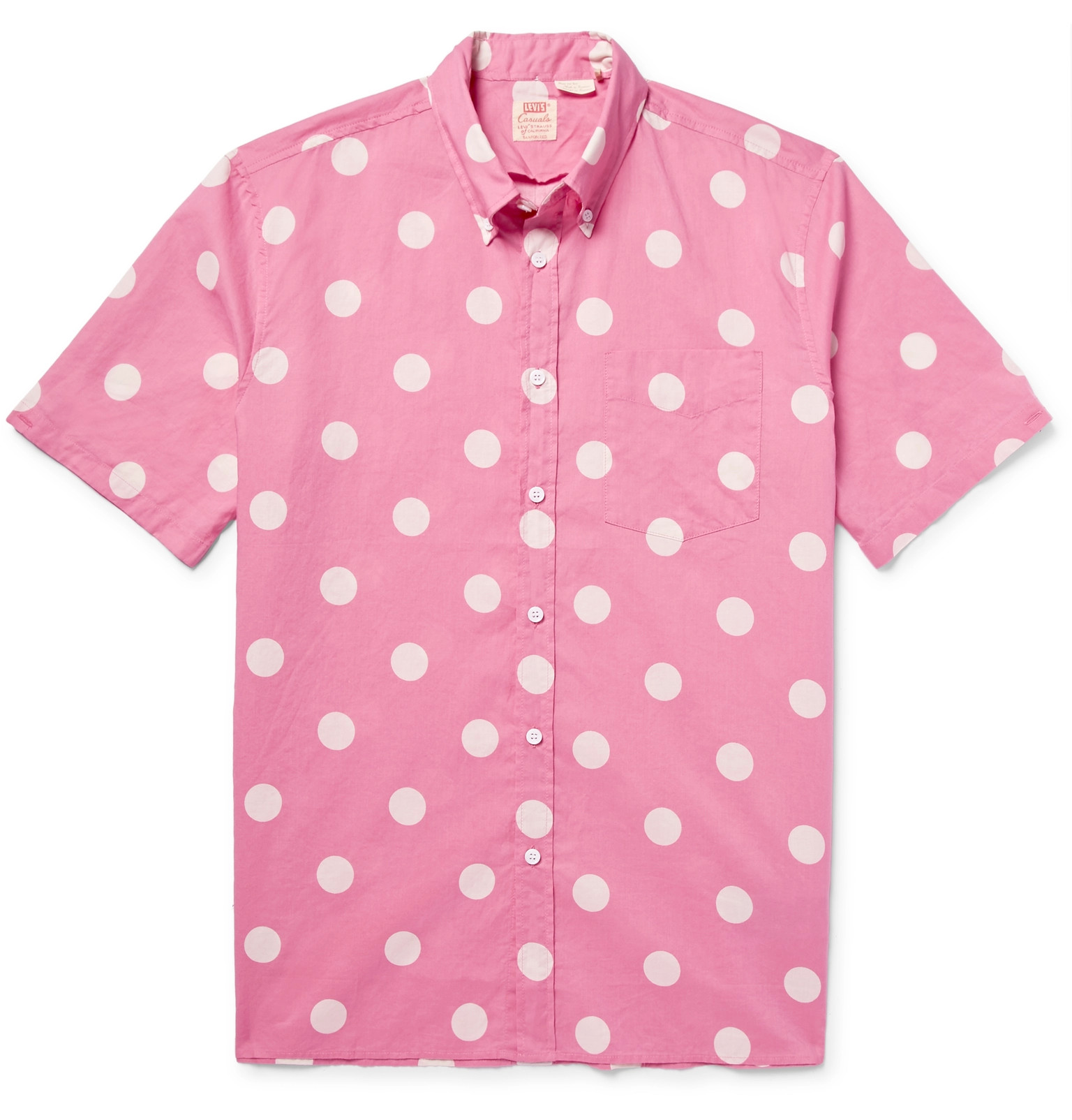 levis polka dot shirt