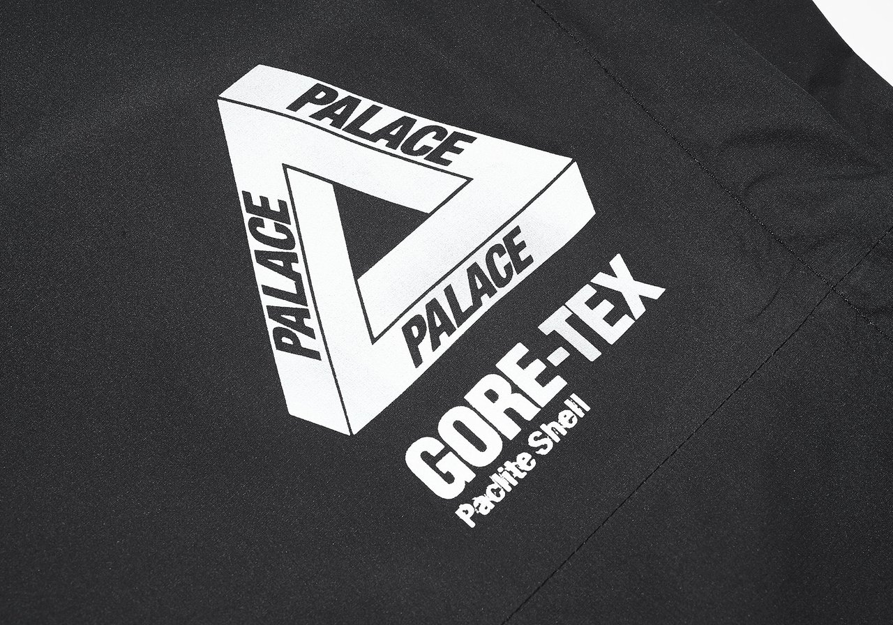 Very Goods | PALACE GORE-TEX PACLITE VENT PANT BLACK | Palace