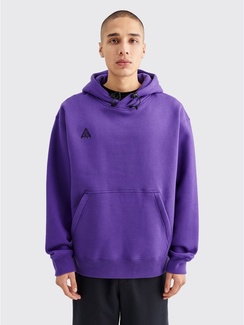 nike court purple hoodie