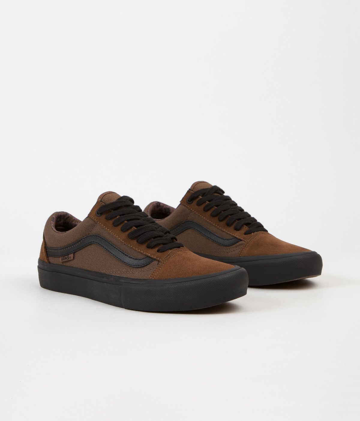 vans old skool pro teak black