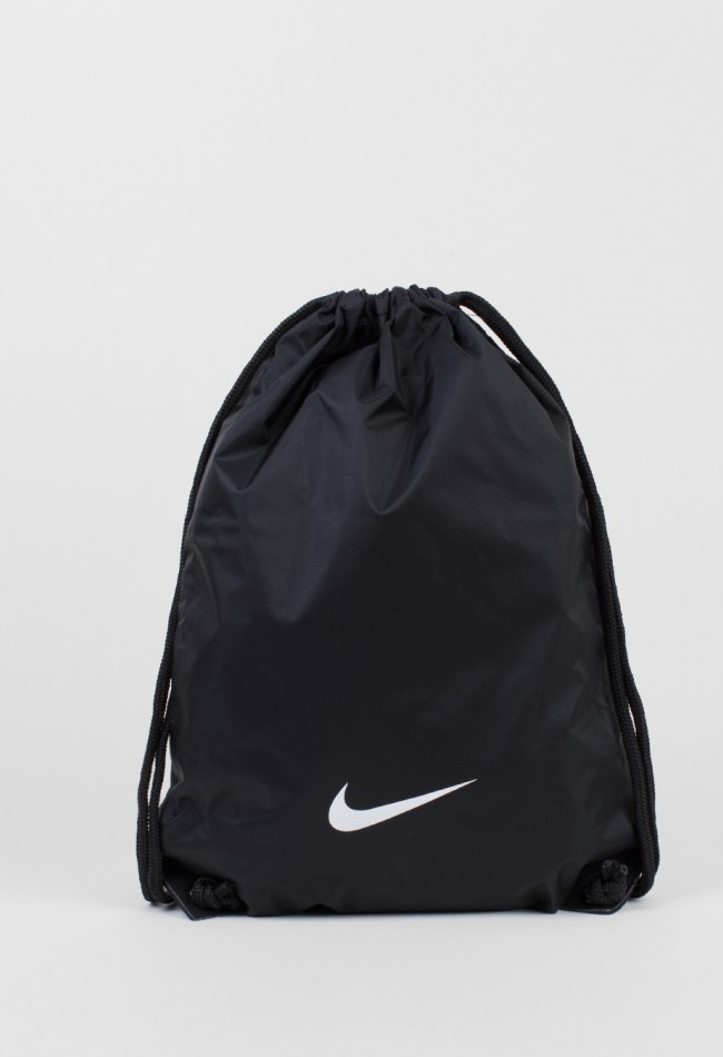 Very | Nike Fundamental Swoosh Gymsack Black/Black/White Voo Store