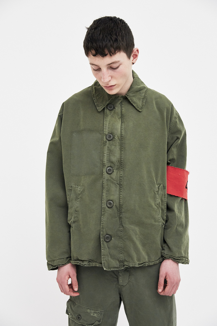 Very Goods | 424 X ALPHA X SLAM JAM Deck Jacket with Red
