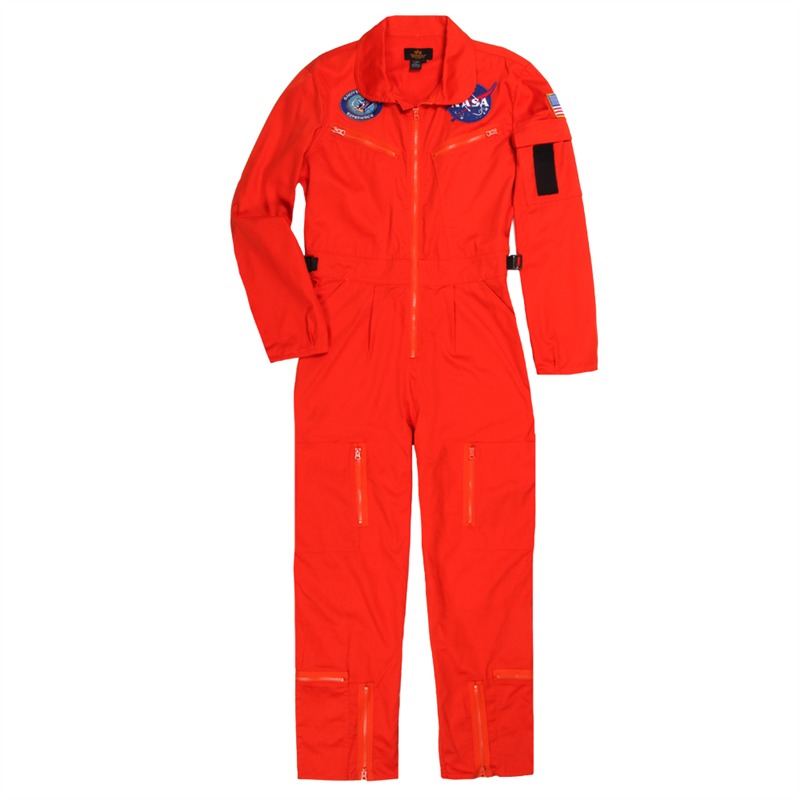 Very Goods | Adult NASA Astronaut Orange Flight Suit | Alpha Industries