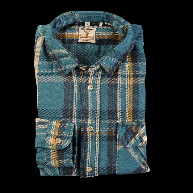 levi's vintage clothing shorthorn shirt