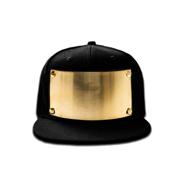 gold plated hat